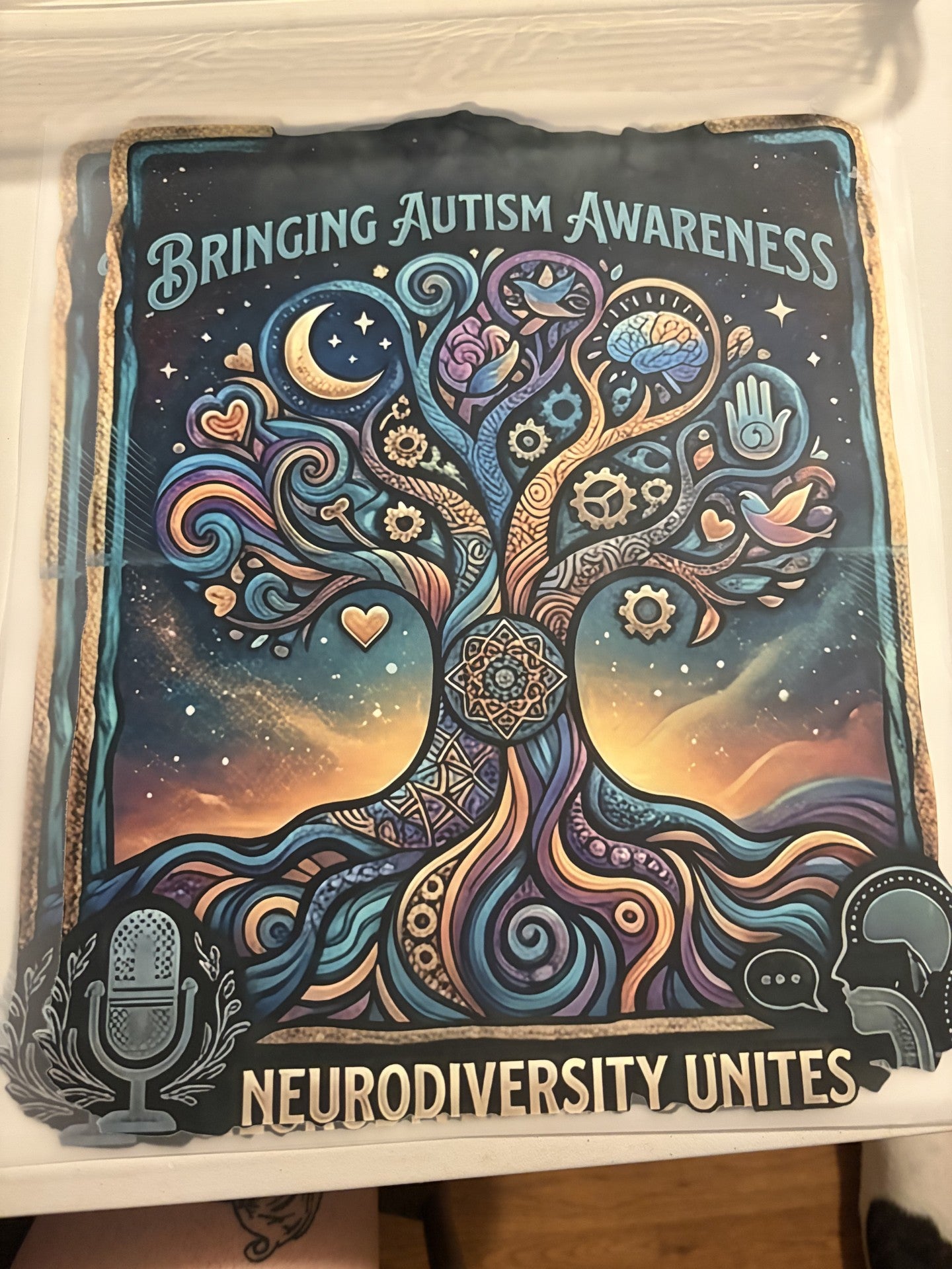 bringing autism awar. size L