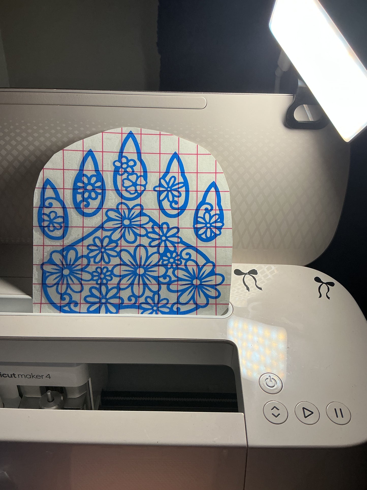 Paw decal