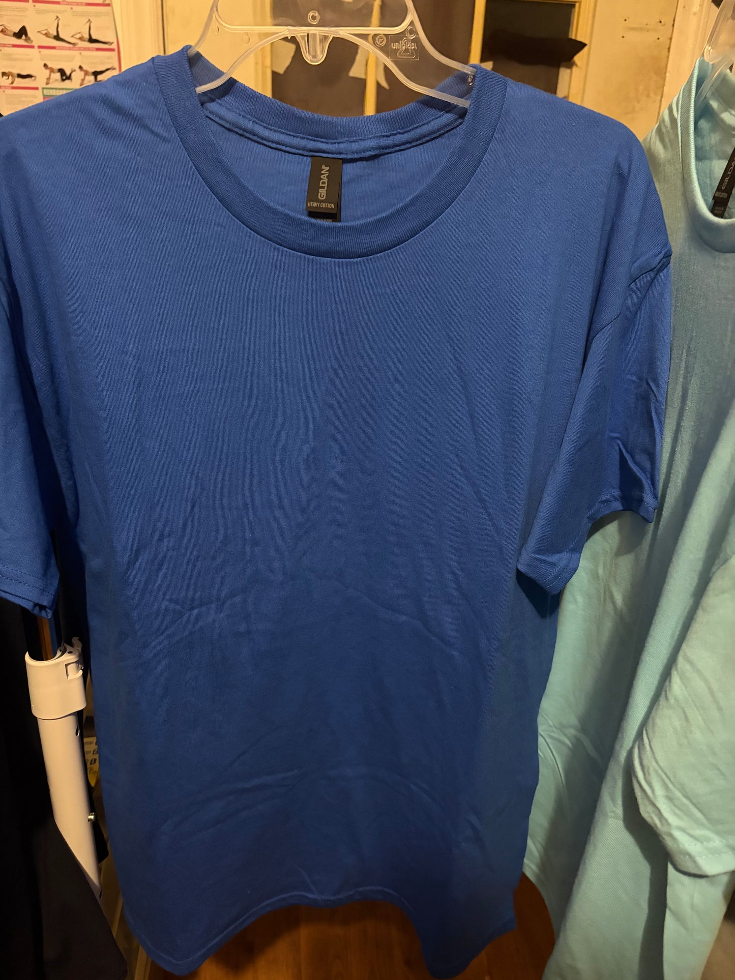 blue (GILDAN) SIZE L