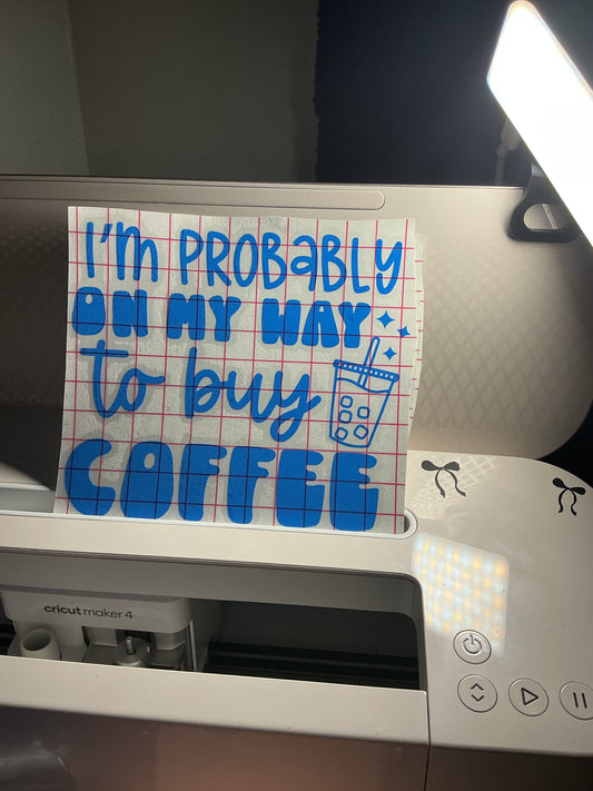 All about the coffee decal