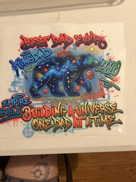best dad ever size L