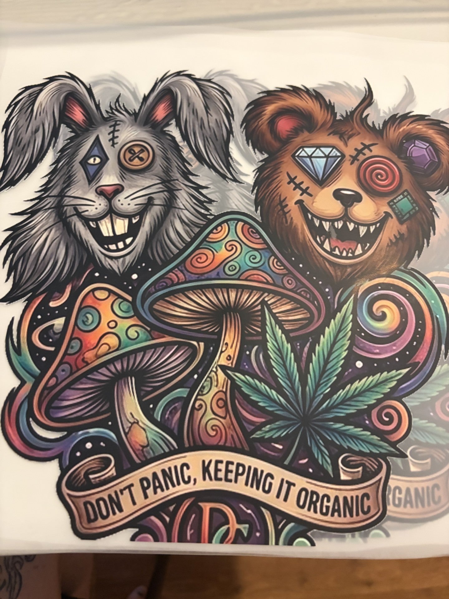 don't panic size L
