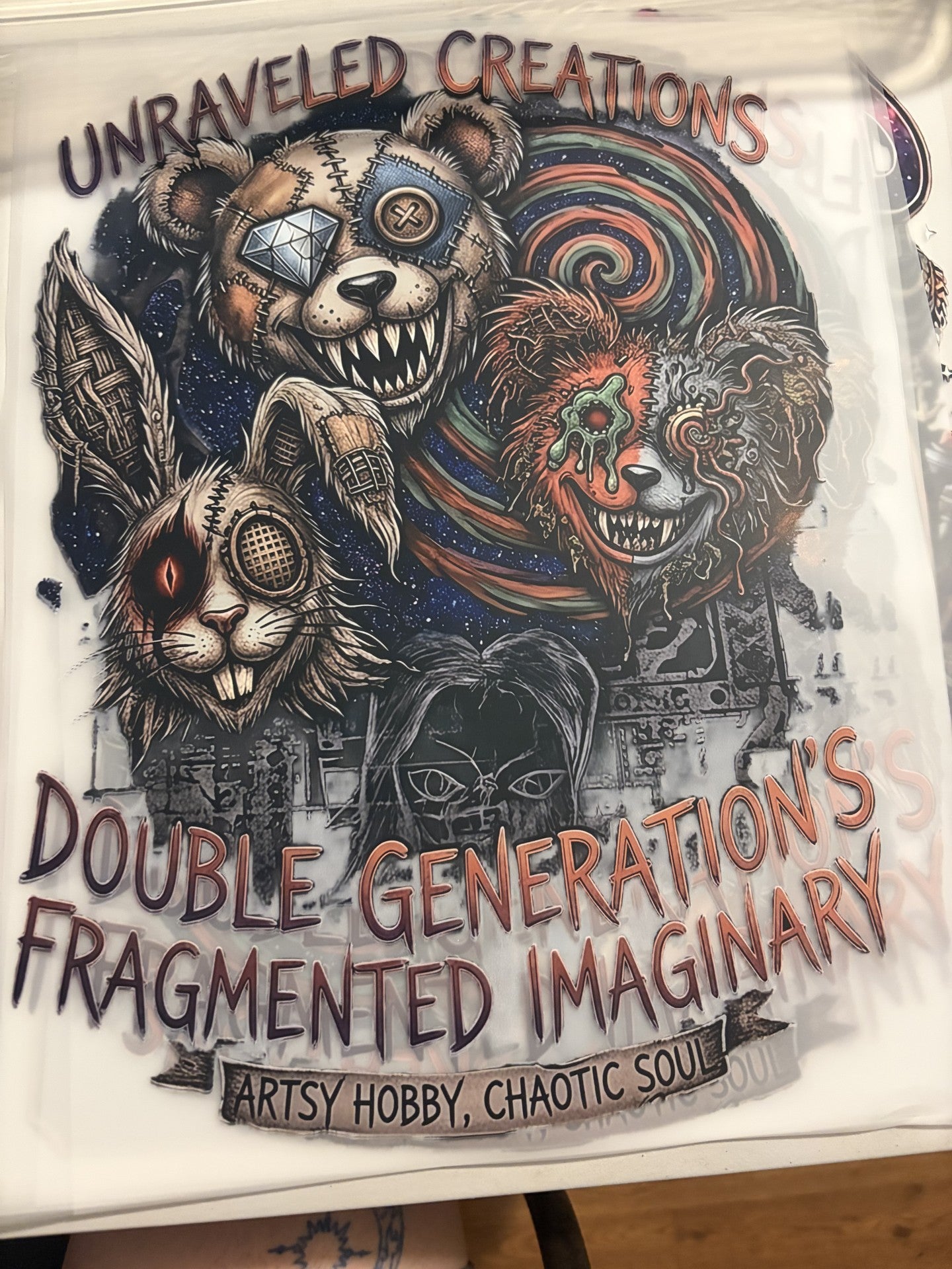 double generation frag. size M-L