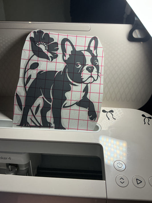 Boston terrier decal