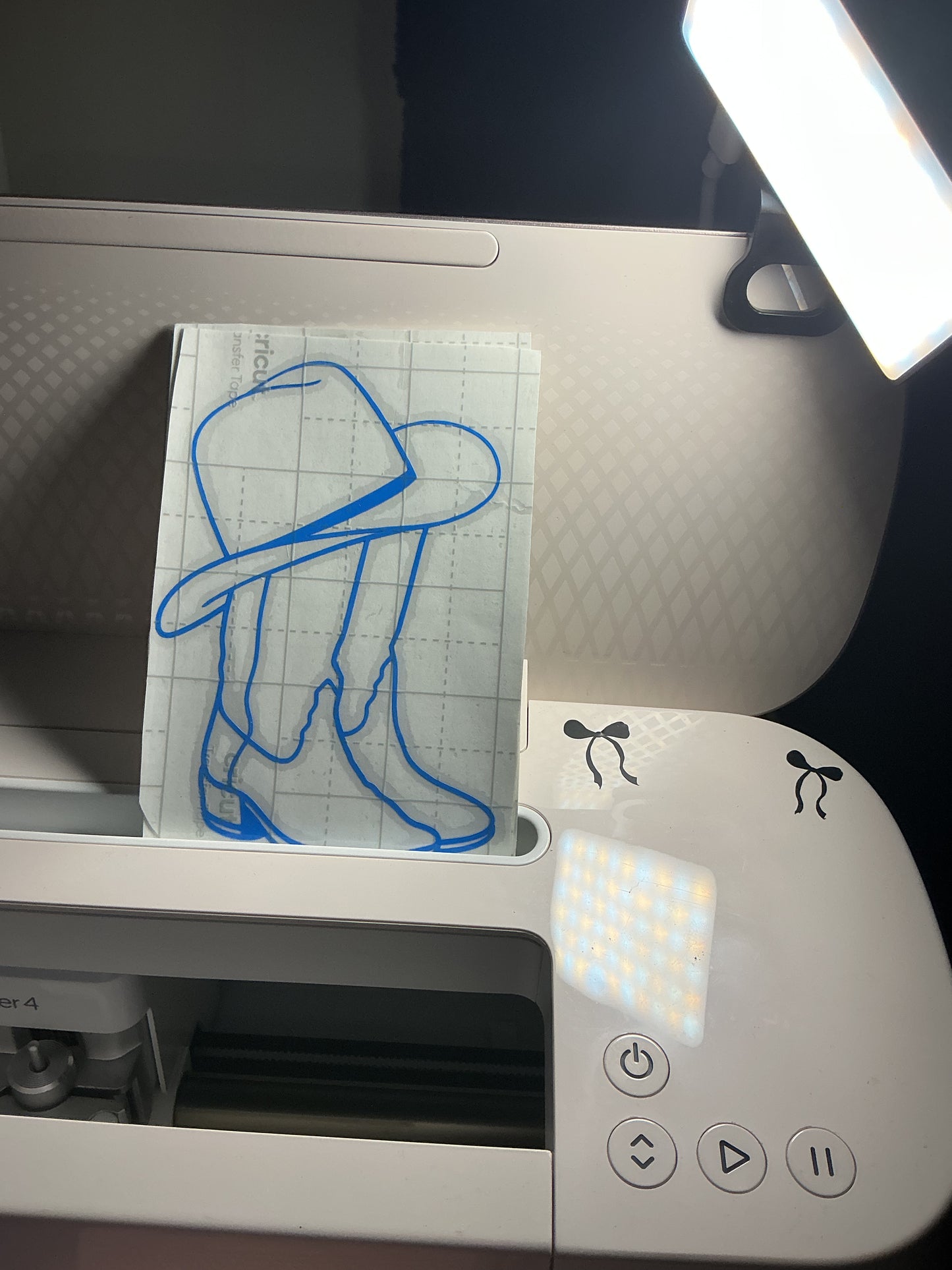 Cowboy/cowgirl decal
