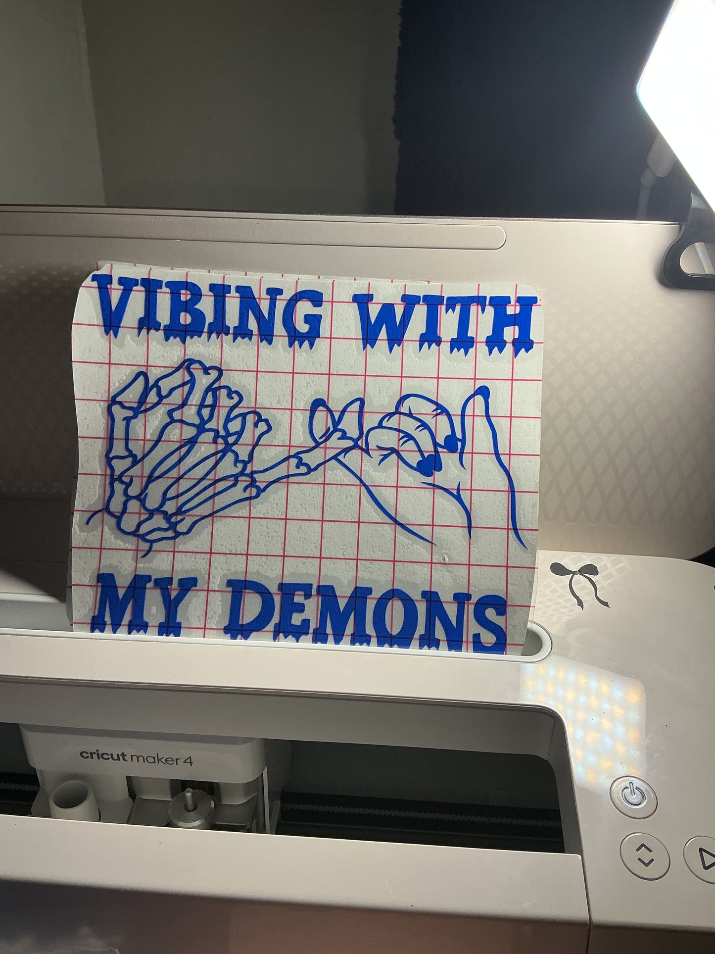 Vibin with my demon decal