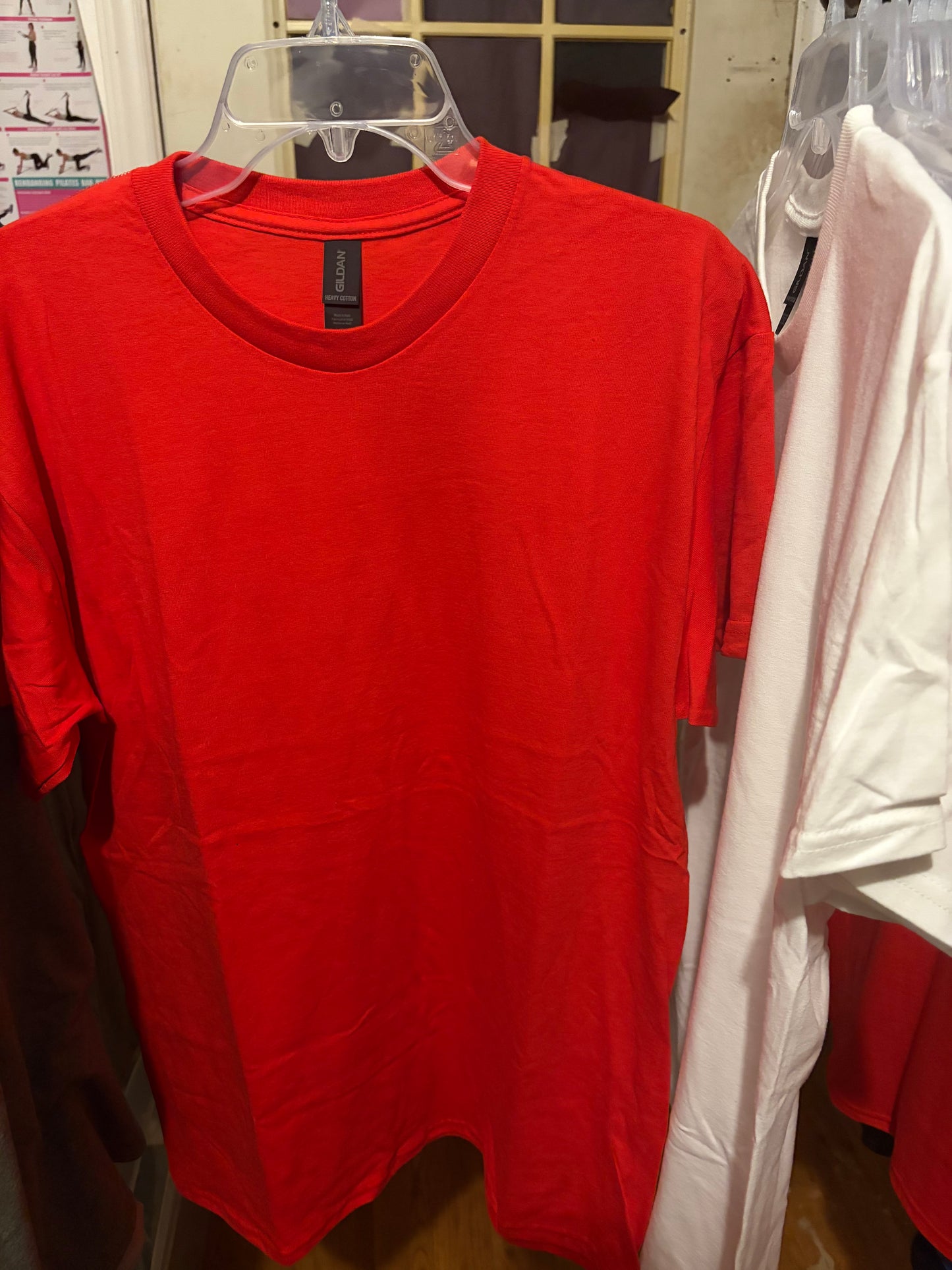red (GILDAN) SIZE L