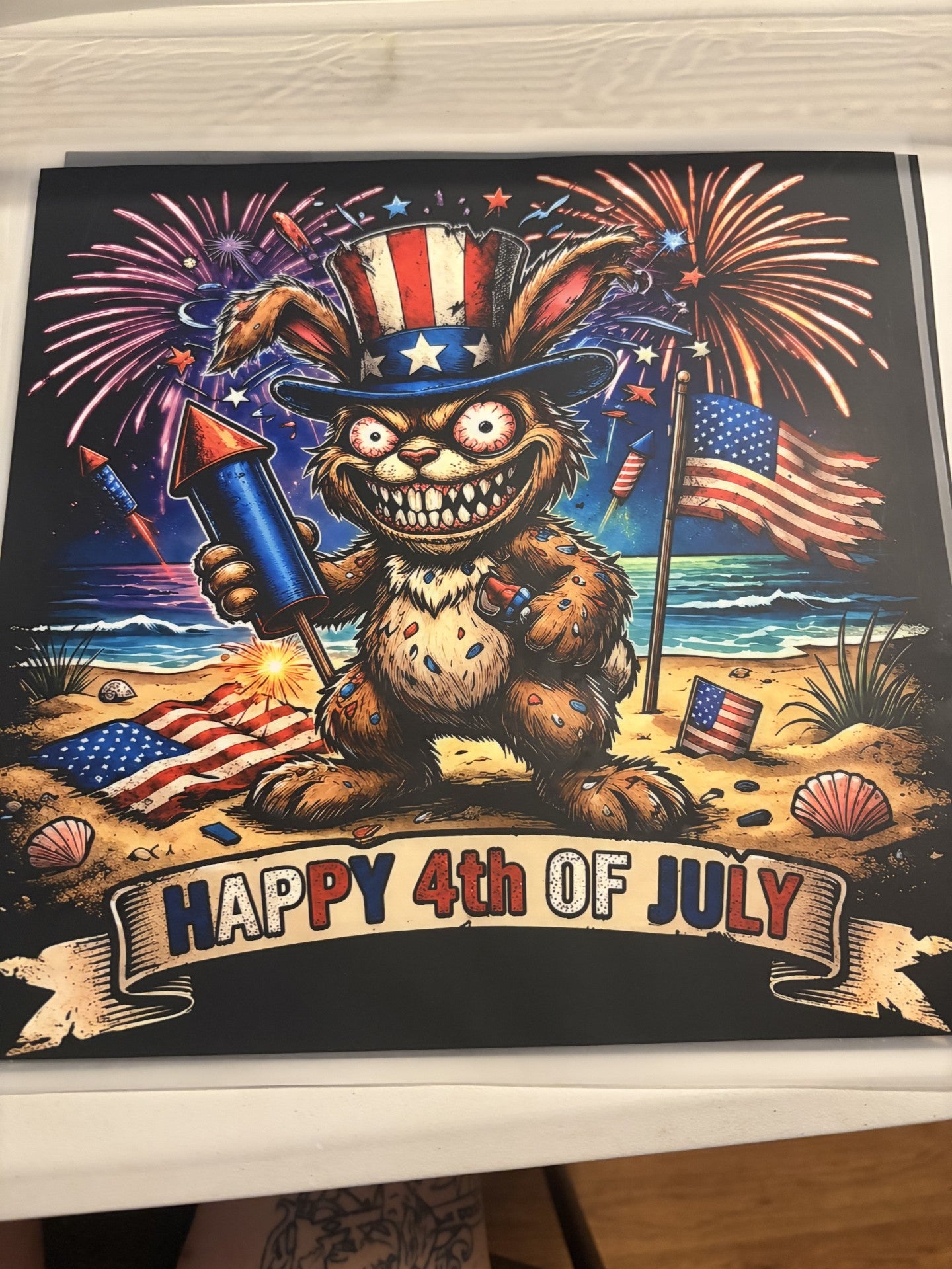 4th of july bad bunny vibe M-L